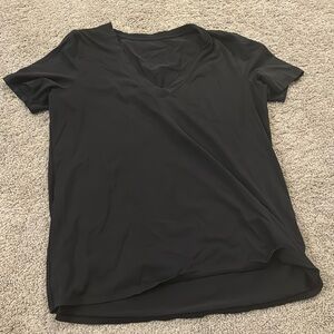Black lululemon v-neck tshirt